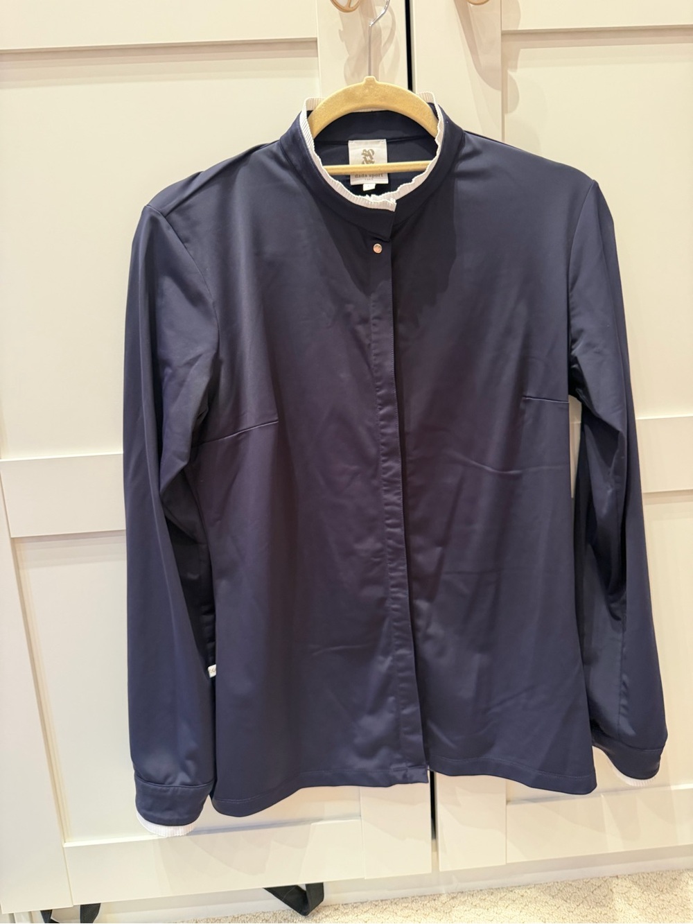Dada Sport Women's Navy Long-Sleeve Show Shirt